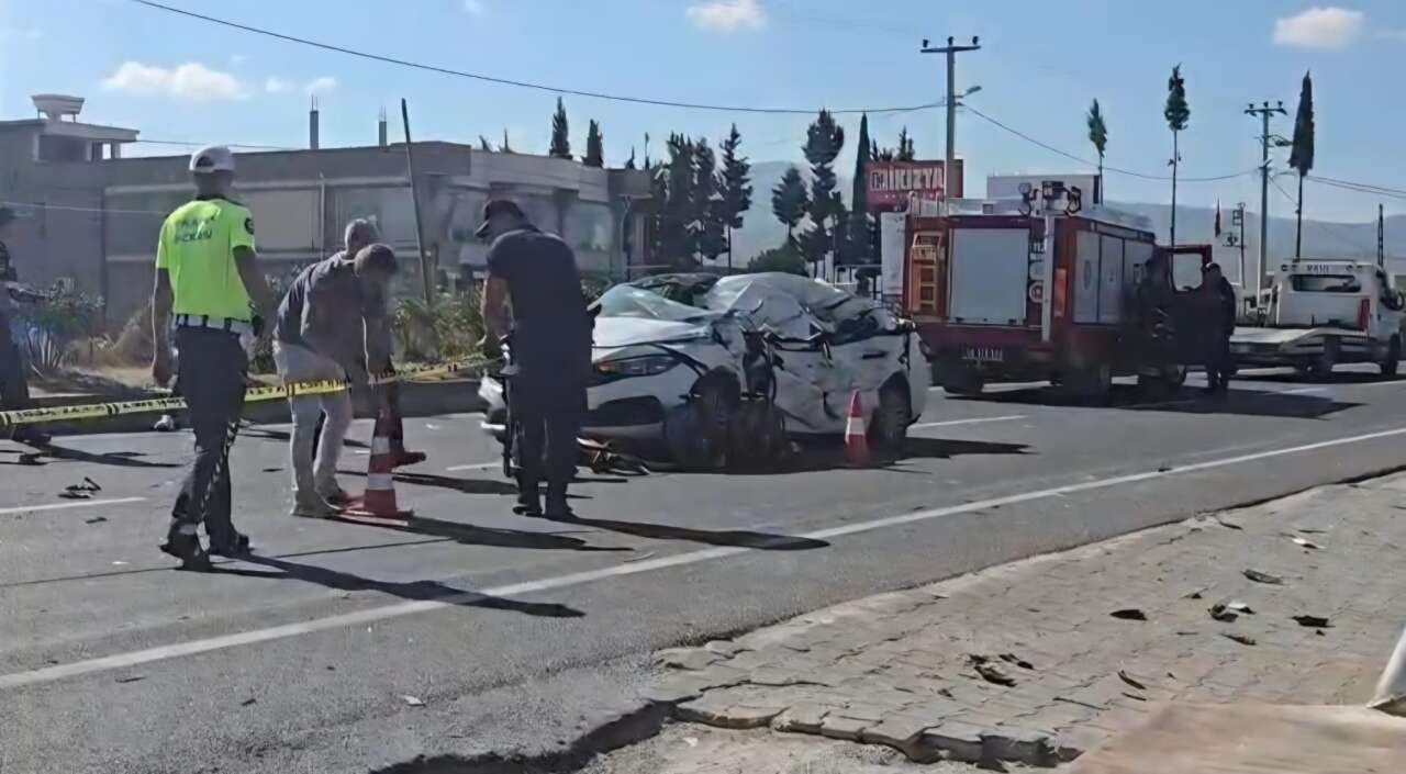 Milas-Bodrum Yolunda Trafik Kazası: 1 Ölü, Biri Ağır 2 Yaralı 1